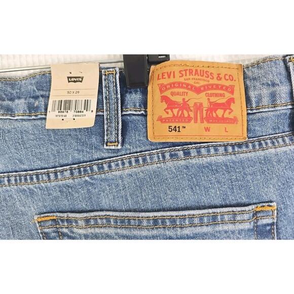 Levi’s 541 ~Men's 50×29~ Blue Denim Jeans NWT. - Picture 15 of 16